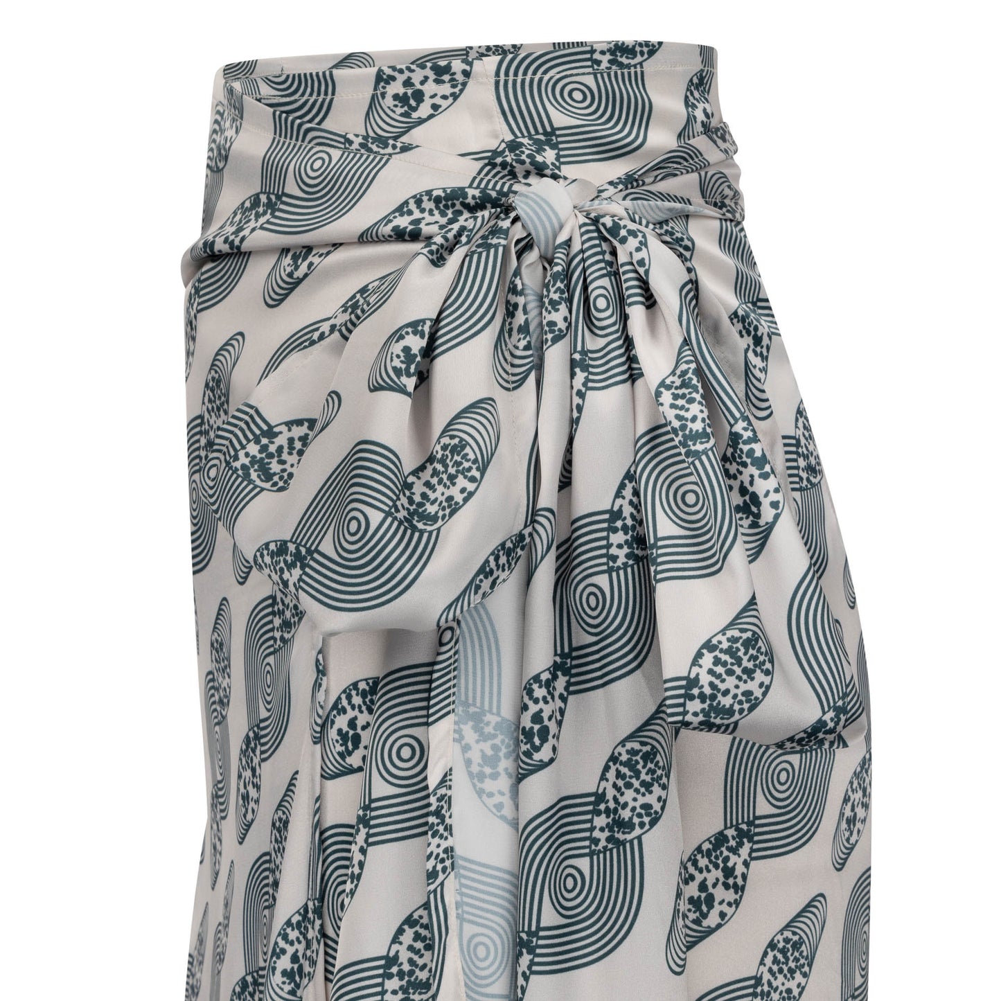 NINA SARONG SKIRT - SIMPLE SEA SALT & GREEN