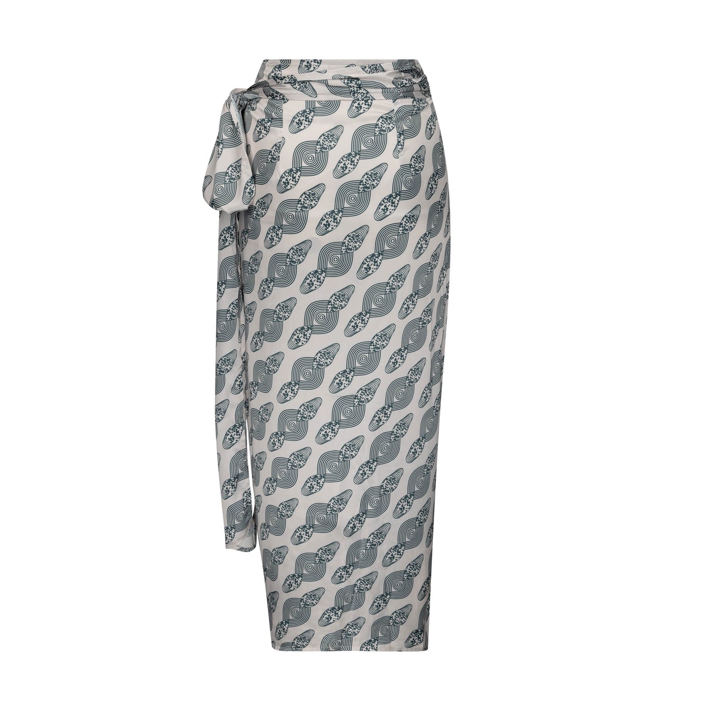 NINA SARONG SKIRT - SIMPLE SEA SALT & GREEN