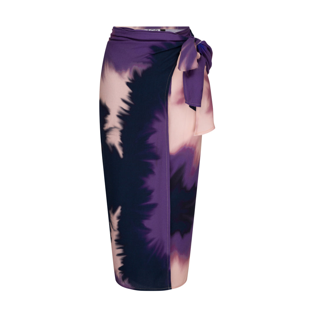 NINA SARONG SKIRT - AURA PURPLE