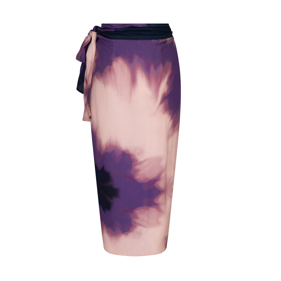 NINA SARONG SKIRT - AURA PURPLE