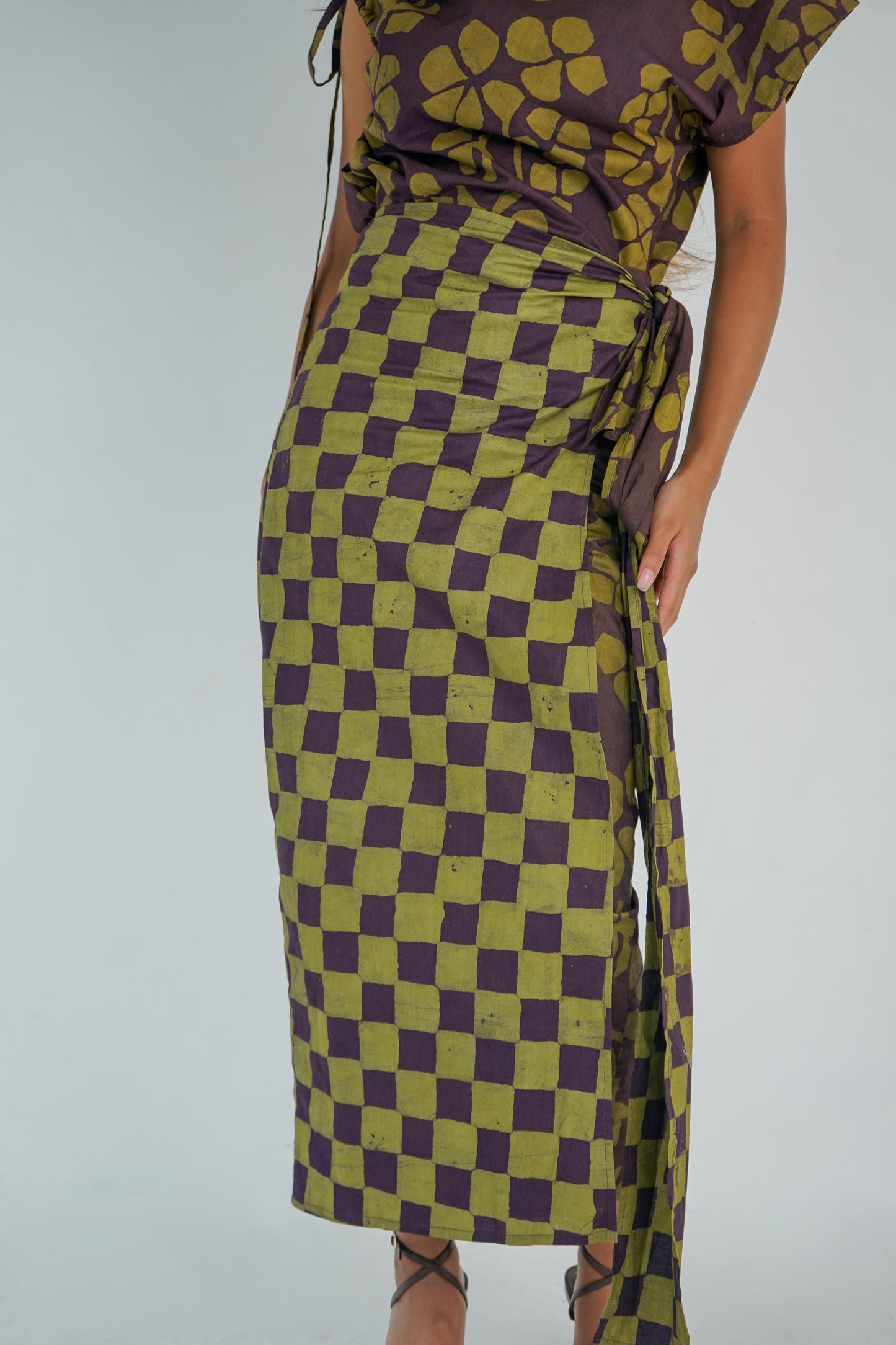 NINA WRAP SKIRT